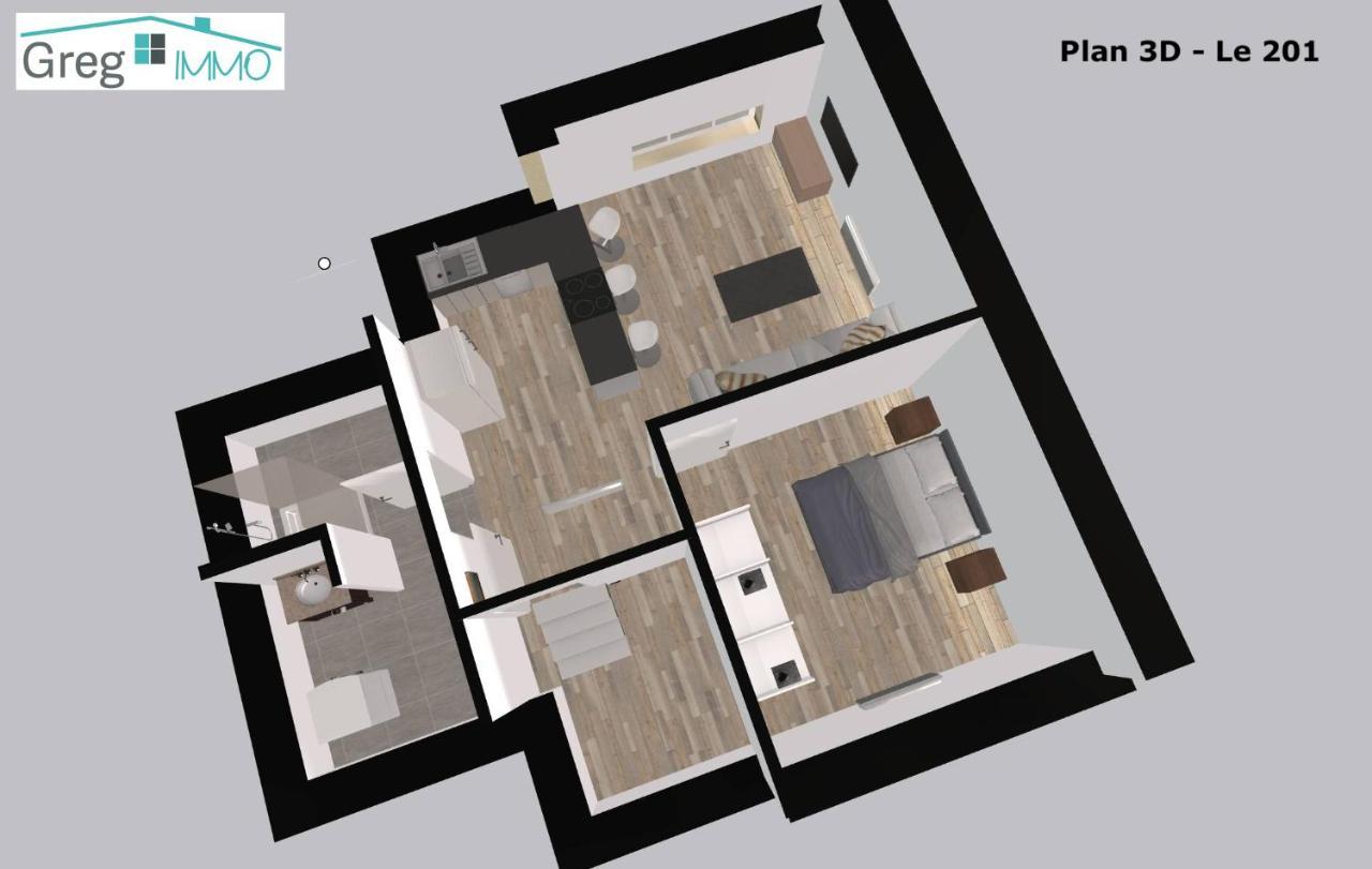 Le 201-gregimmo-appart'hotel Apartment Audincourt